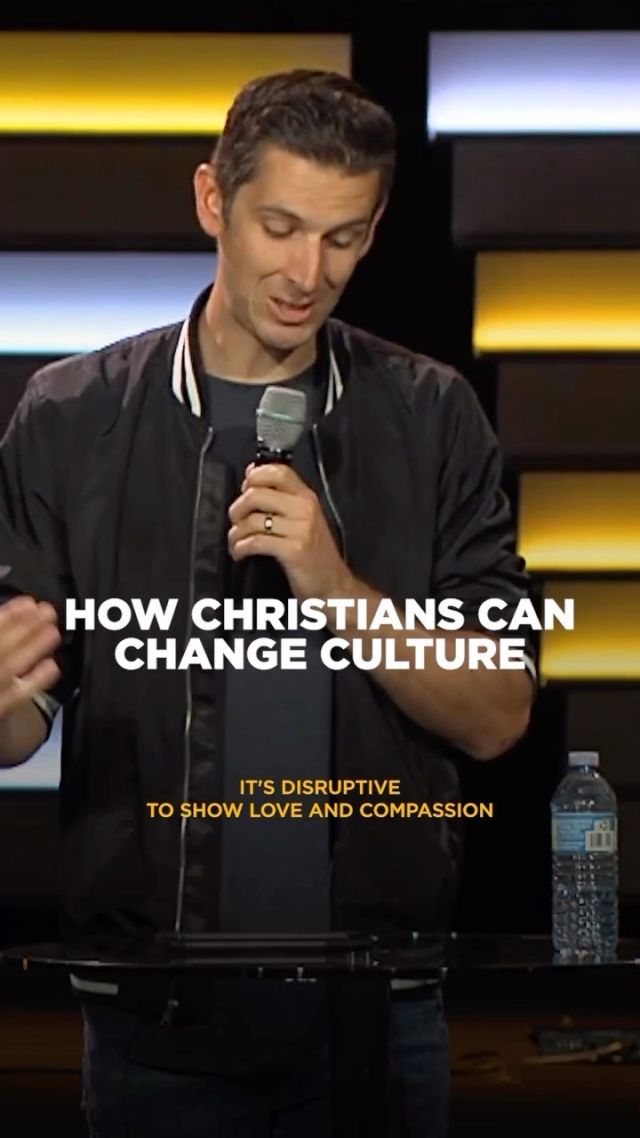 This is what disruption looks like for Christians … 
​​
​​Being unexpectedly generous 
​​Showing love and compassion 
​​Pointing toward a loving Savior 
​​
​​Disruption isn’t complicated and this is what we should be known for.
​​
Are you in? 

#createchange #christianliving #livelikechrist #christianvalues #lovechangeseverything #begenerous #showkindness #livebetter #christianposts #christianityquotes #christianity101