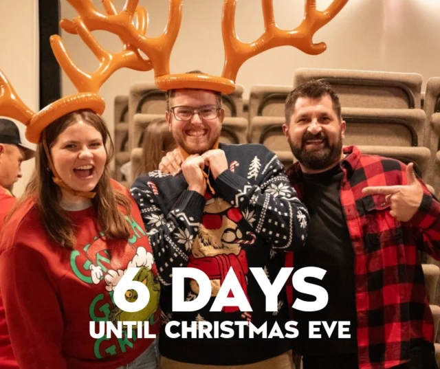 There’s something about Christmas music that reaches us in ways words alone can’t.
Eight days until our Christmas Eve service, filled with moments that touch the heart.
